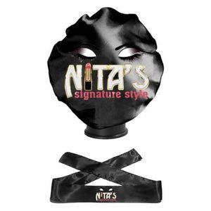 Satin Bonnets and edge scarfs.